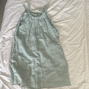 Casual Mint Green Mini Dress